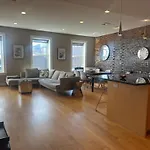 Boston Harbor Views Modern North End Condo Free Parking!