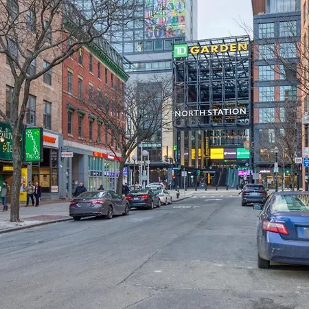 North Station 2br W Wd Terrace Nr Td Garden Bos-811 * Boston