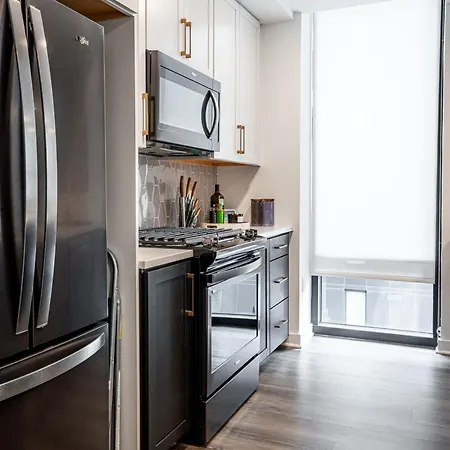 Apartment Seaport Fireplace Gym & Pool Access Boston