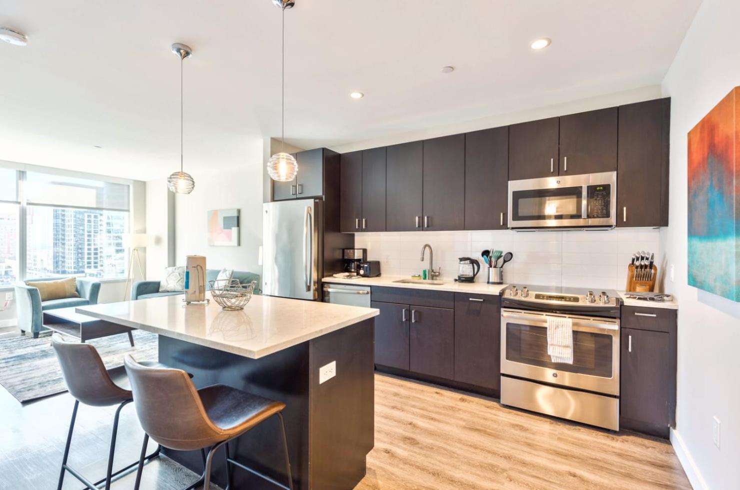 Apartment Private Downtown Near Harbor *