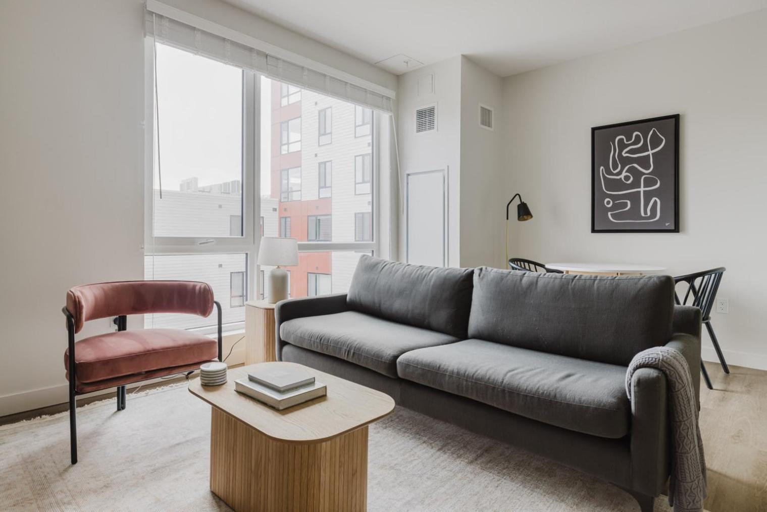 Apartment Blueground Revere Gym Pool Wd Lounge Bos-1100 *