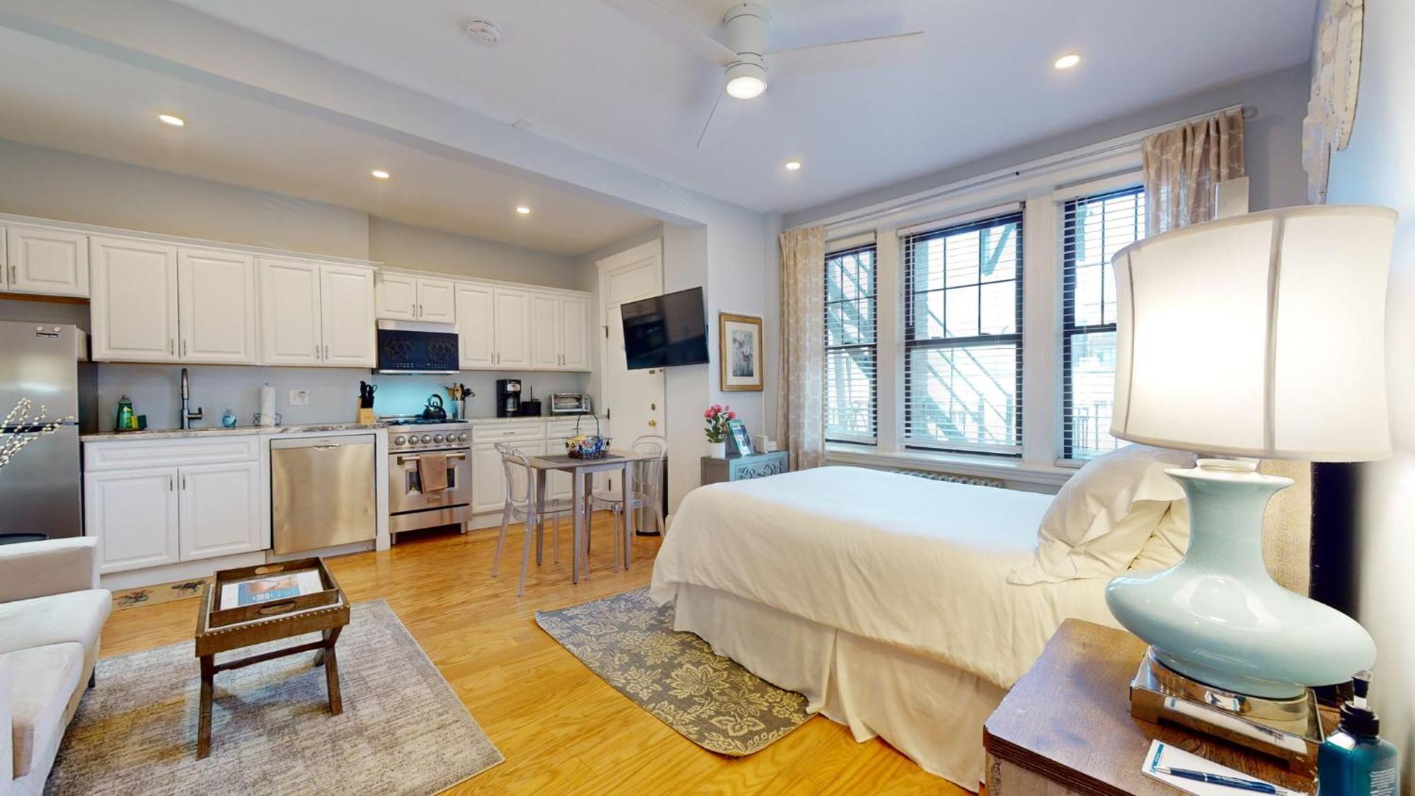 Renovated, Spacious Studio, Near Bc, Bu, Porch * Boston