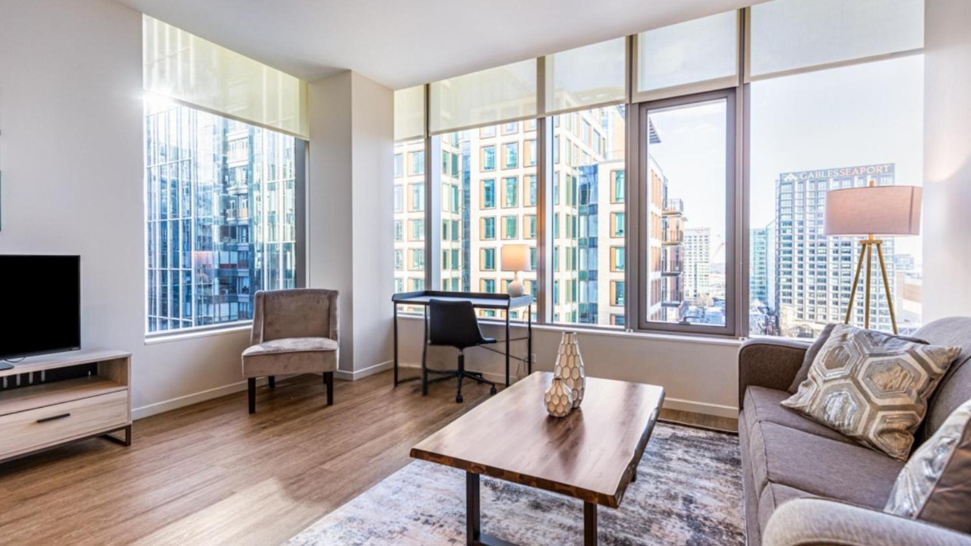 Apartment Seaport With Views Boston