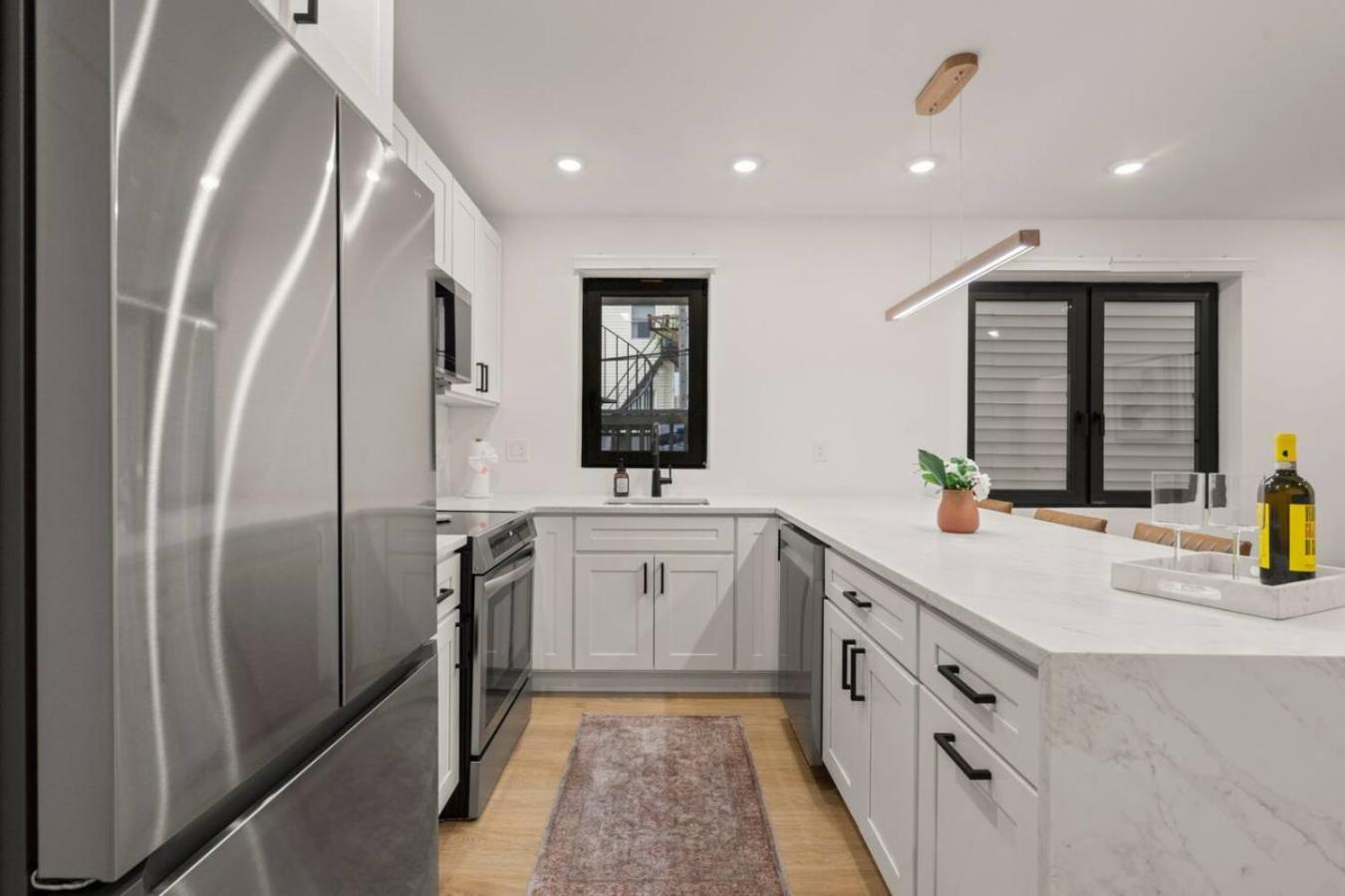 Modern Coastal Waterfront And Airport Apartment Boston